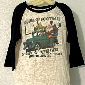 NWT Queen of Football top